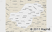 Classic Style Map of Kaluga Oblast
