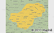 Savanna Style Map of Kaluga Oblast