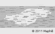Gray Panoramic Map of Kaluga Oblast