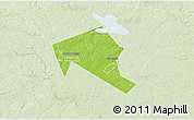 Physical 3D Map of Mytischinskiy, lighten