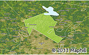 Physical 3D Map of Mytischinskiy, satellite outside