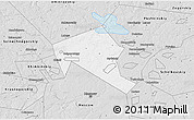 Silver Style 3D Map of Mytischinskiy