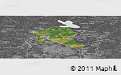 Satellite Panoramic Map of Mytischinskiy, desaturated