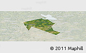 Satellite Panoramic Map of Mytischinskiy, lighten