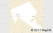 Classic Style Simple Map of Mytischinskiy, single color outside