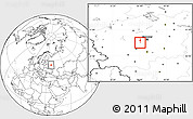 Blank Location Map of Naro-Fominsk