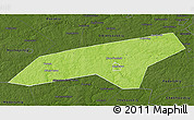 Physical 3D Map of Naro-Fominskiy, darken