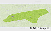Physical 3D Map of Naro-Fominskiy, lighten
