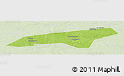 Physical Panoramic Map of Naro-Fominskiy, lighten