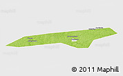 Physical Panoramic Map of Naro-Fominskiy, single color outside