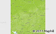 Physical Map of Zagorskiy