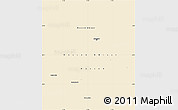 Classic Style Simple Map of Moscow, single color outside