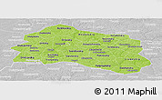 Physical Panoramic Map of Oryol Oblast, lighten, desaturated