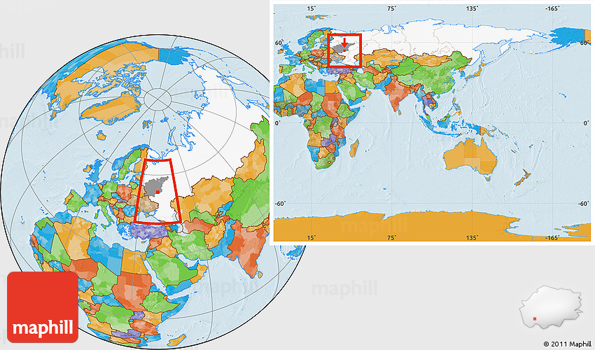 Pdf map Ryazan Russia