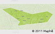 Physical 3D Map of Novoduginskiy, lighten