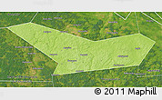 Physical 3D Map of Novoduginskiy, satellite outside