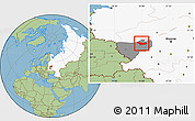 Savanna Style Location Map of Novoduginskiy, highlighted country, highlighted parent region