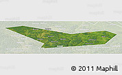 Satellite Panoramic Map of Novoduginskiy, lighten