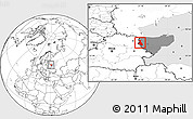 Blank Location Map of Rudnyanskiy, highlighted parent region, highlighted grandparent region