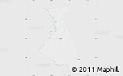 Silver Style Map of Rudnyanskiy, single color outside