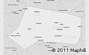Silver Style 3D Map of Yelninskiy