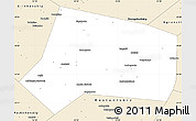 Classic Style Simple Map of Yelninskiy