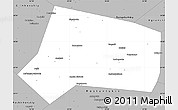 Gray Simple Map of Yelninskiy