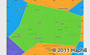 Political Simple Map of Yelninskiy