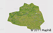 Satellite 3D Map of Tula Oblast, cropped outside