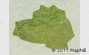 Satellite 3D Map of Tula Oblast, lighten