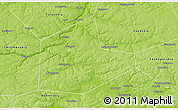 Physical 3D Map of Aleksinskiy