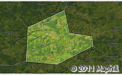 Satellite 3D Map of Aleksinskiy, darken