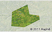 Satellite 3D Map of Aleksinskiy, lighten