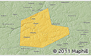 Savanna Style 3D Map of Aleksinskiy