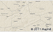 Shaded Relief 3D Map of Aleksinskiy