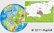 Physical Location Map of Aleksinskiy, highlighted parent region, highlighted grandparent region