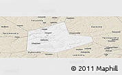 Classic Style Panoramic Map of Aleksinskiy