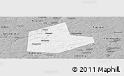 Gray Panoramic Map of Aleksinskiy