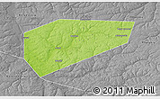 Physical 3D Map of Arsenyevskiy, desaturated