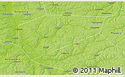 Physical 3D Map of Arsenyevskiy