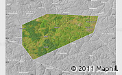 Satellite Map of Arsenyevskiy, lighten, desaturated