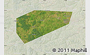 Satellite Map of Arsenyevskiy, lighten