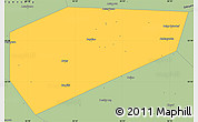Savanna Style Simple Map of Arsenyevskiy