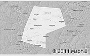Gray 3D Map of Belyevskiy