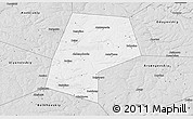 Silver Style 3D Map of Belyevskiy