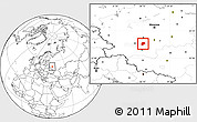 Blank Location Map of Belyevskiy