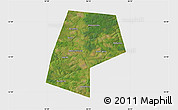 Satellite Map of Belyevskiy, single color outside