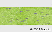 Physical Panoramic Map of Belyevskiy