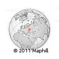 Outline Map of Chernskiy