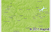 Physical 3D Map of Kireyevskiy